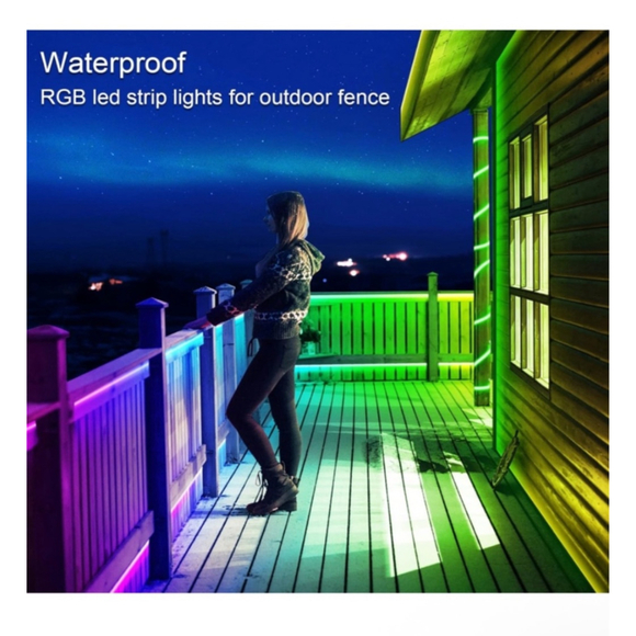 100ft. Multi-color Outdoor LED Strip Lights - Brand New in Package - Picture 4 of 6